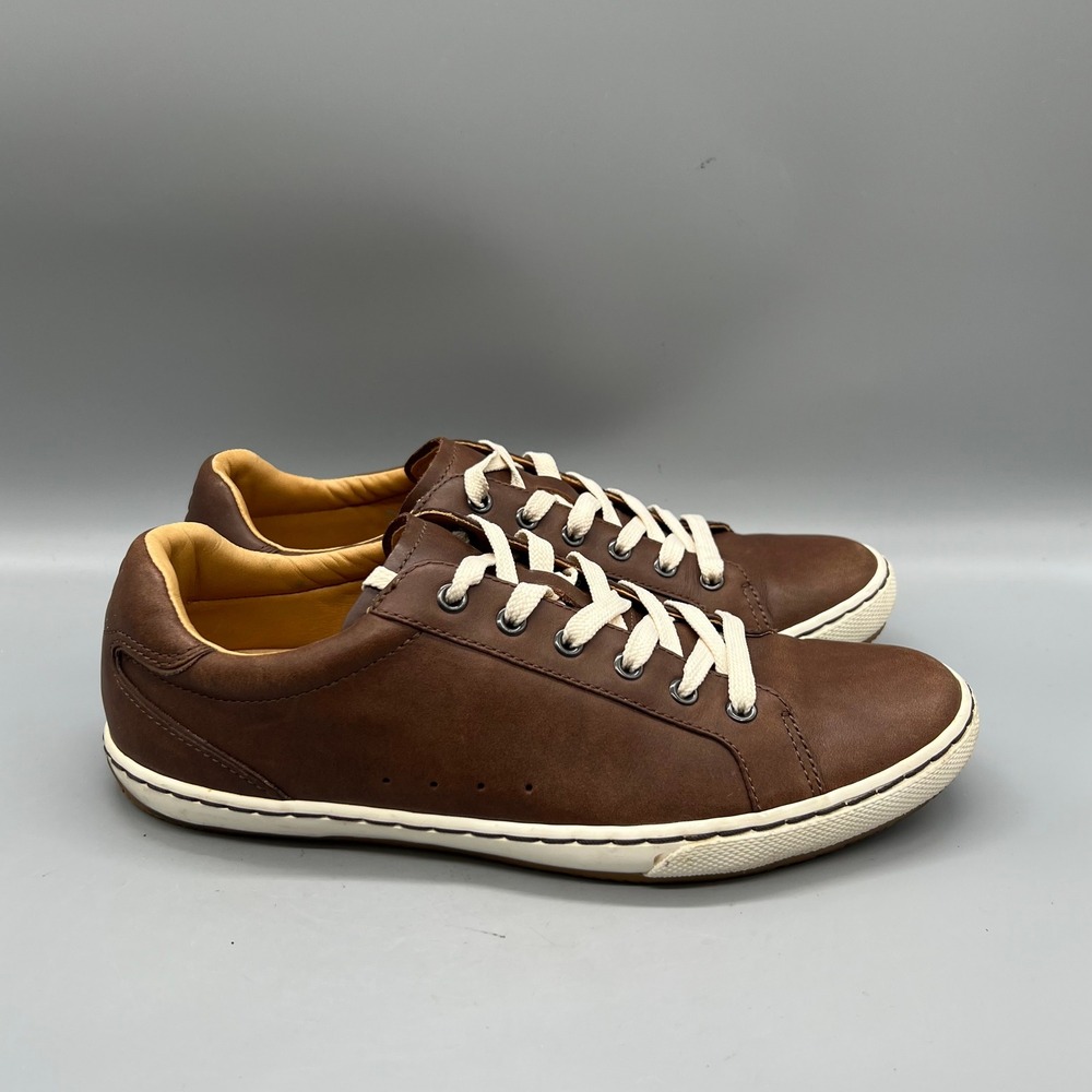 Cole Haan Shoes Mens 8 Brown Leather Vtg. Air Low Top Casual Walking Sneakers